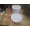 ENS ASSIETTES PORCELAINE  BLANCHE PILLIVUYT