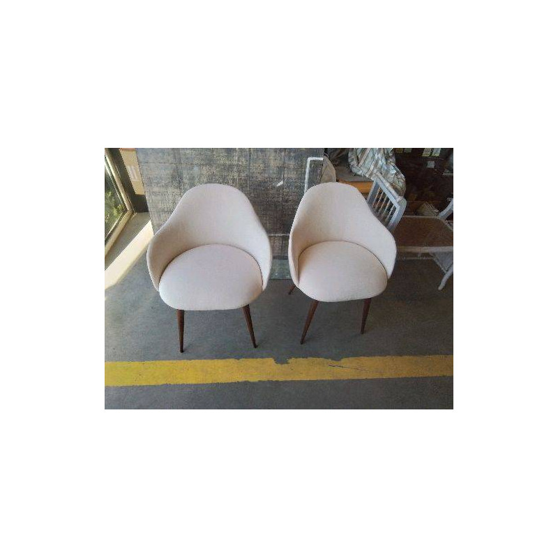 FAUTEUIL BLC PIED COMPAS