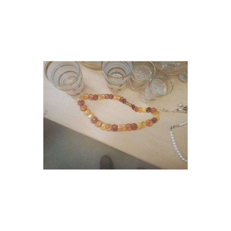 COLLIER FANTAISIE AMBRE