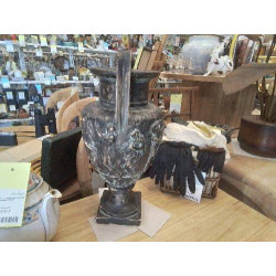 VASE PLATRE DECOR NEO CLASSIQUE