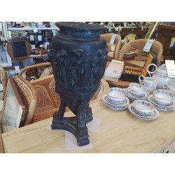 VASE URNE PLATRE DECOR NEO...