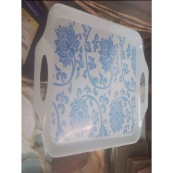 PLATEAU BLEU MOTIFS