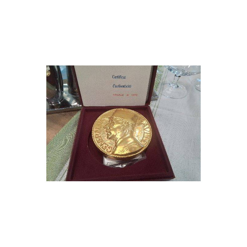 MEDAILLE GENERAL DE GAULLE COFFRET EDITION NUMEROTEE