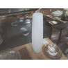 VASE TUBE BLANC 