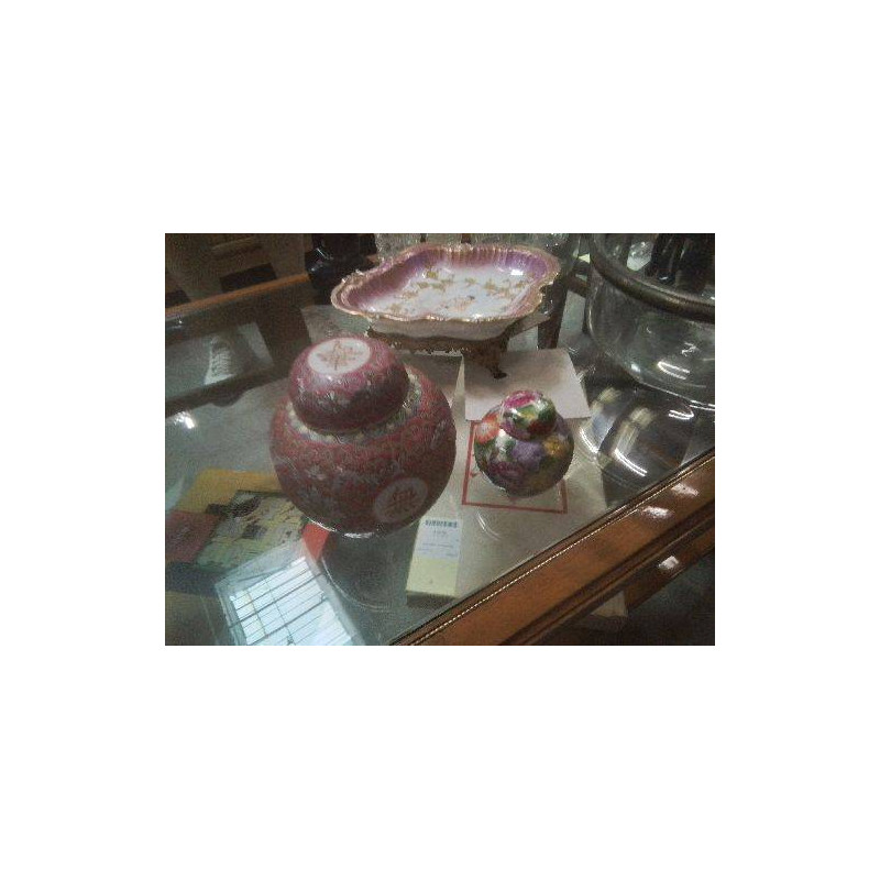 DUO POT FLEURI CHINOIS PM