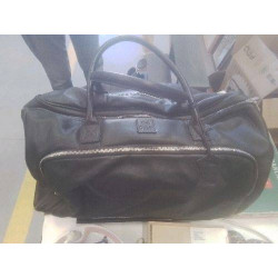 SAC DE VOYAGE CUIR NOIR GM...