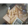 PAIRE D APPLIQUES LAITON ST EMPIRE
