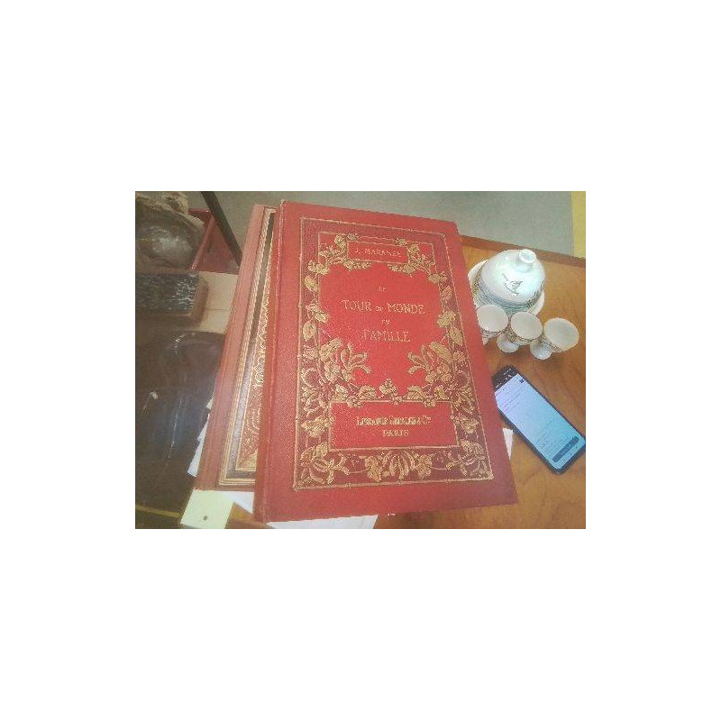 LIVRE ANCIEN TOUR DU MONDE EN FAMILLE