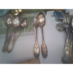 2 COUVERTS DE BAPTEME