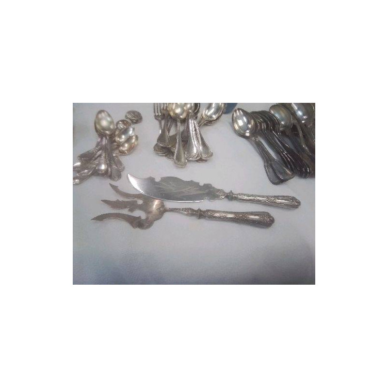 DUO COUVERTS DE SERVICE POISSONS EN MA