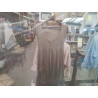 ROBE COTON BEIGE T38/40