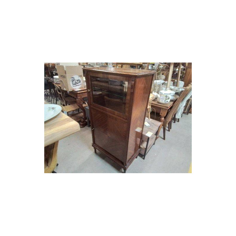 VITRINE MARQUETEE 67*42 CM  CLE A6