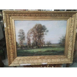 TABLEAU BOSQUET PAYSAGE...