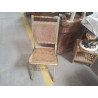 CHAISE PLIANTE DOREE CANNEE
