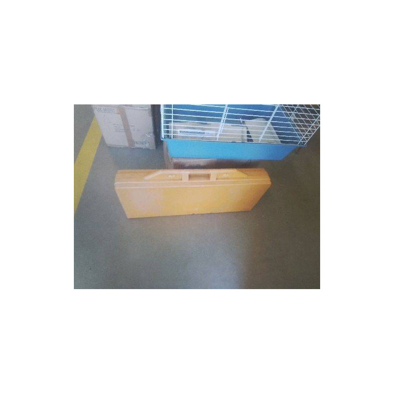 TABLE DE CAMPING VINTAGE AVEC BANCS EN VALISE JAUNE 