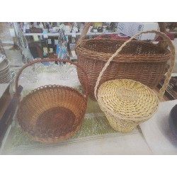 PANIER OSIER AVEC ANSE MM