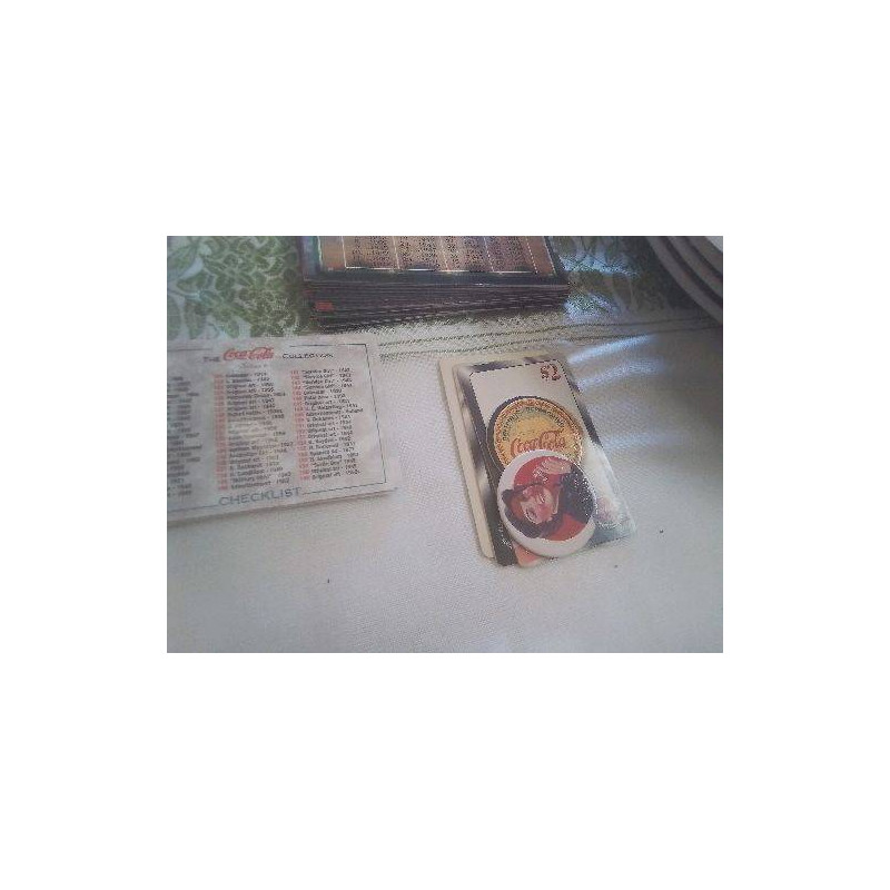 LOT CARTES DE TELEPHONE ET JETONS COCA COLA