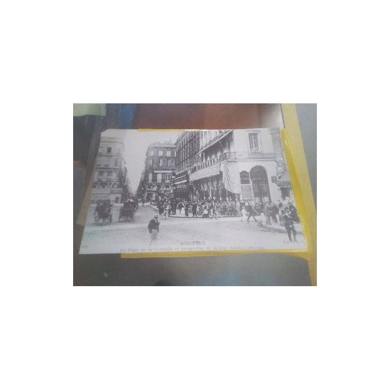 REPRO PHOTO PLACE DE LA COMEDIE PERSPECTIVE RUE STE CATH