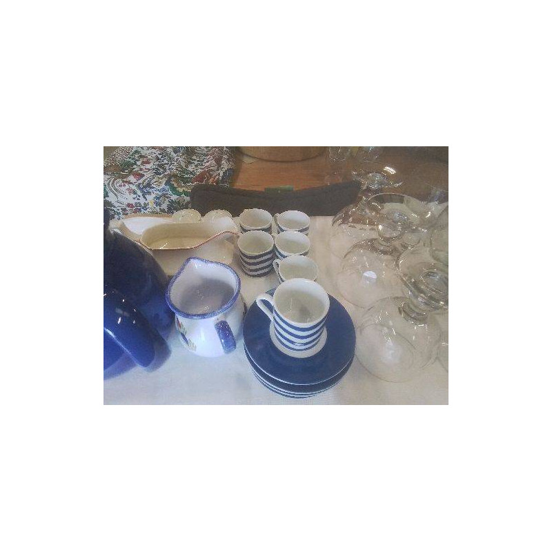 LOT 6 TASSES A CAFÉ SILEA AVEC SOUCOUPES