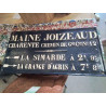 PLAQUE DE COCHER