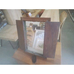 MIROIR TECK DÉCOR FEMME INDO