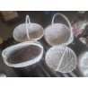 PANIER ANC OSIER PEINT BLANC