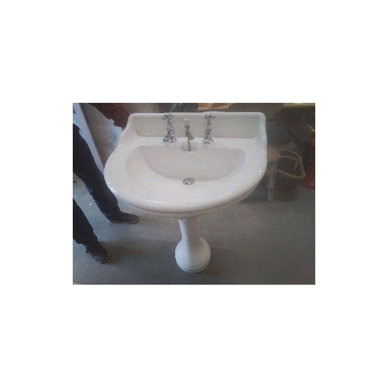 LAVABO AN 50 ANCIEN AVEC COLONNE