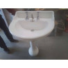 LAVABO AN 50 ANCIEN AVEC COLONNE