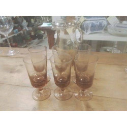 SERVICE ORANGEADE 7P VERRE...