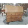 SECRETAIRE PIN CIRE 110*43 CM