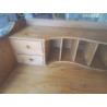 TABLE BUREAU PIN CIRE 110*56 CM
