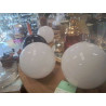BOULE VERRE SOUFFLE GM BLANC/NOIR