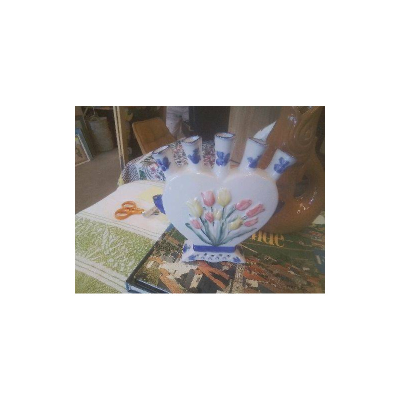 PORTE FLEURS  COEUR DE TULIPES ROYAL TWICKEL