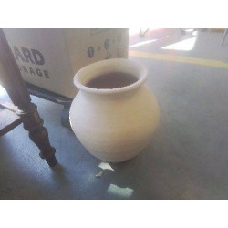 VASE GM POTERIE PEINTE