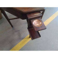 TABLE DE BRIDGE MARQUETEE 