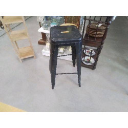 TABOURET DE BAR METAL NOIR...