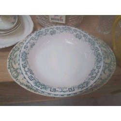 PLAT ROND CREUX FAÏENCE...
