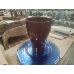 VASE ROUGE SCHEURICH GERMANY 