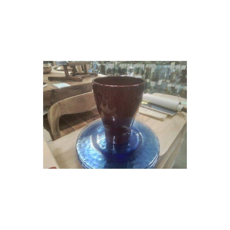 VASE ROUGE SCHEURICH GERMANY 