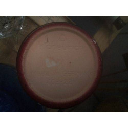 VASE ROUGE SCHEURICH GERMANY 