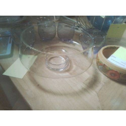 COUPE SUR PIED RO DE VERRE