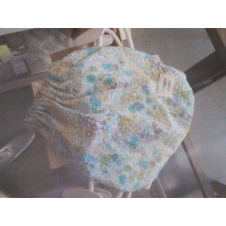 POCHETTE FLEURIE TISSU 