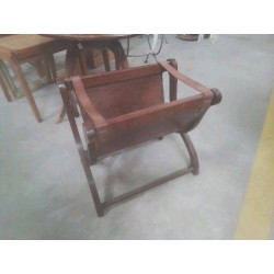 PORTE REVUE CUIR ET BOIS...