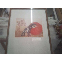 CADRE LITHOGRAPHIE ENFANTS...