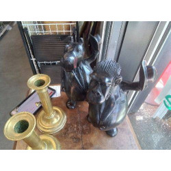 STATUE AFRICAINE HIPPO OU...