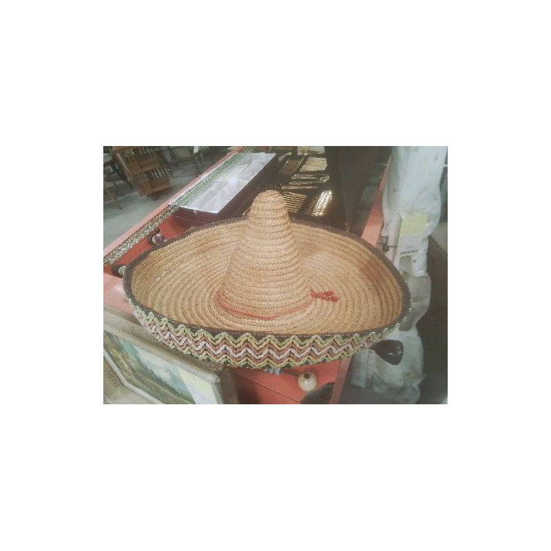 CHAPEAU PAILLE MEXIQUE 