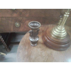 VASE JAPONISANT BRONZE
