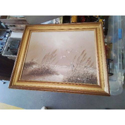 TOILE PAYSAGE CANARDS DUNLOP