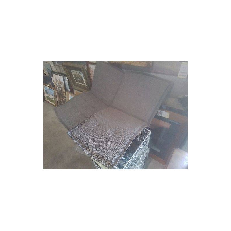 DUO ASSISES CHAISE TISSU GRIS