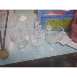 LOT DE 6 COQUETIERS POULE...